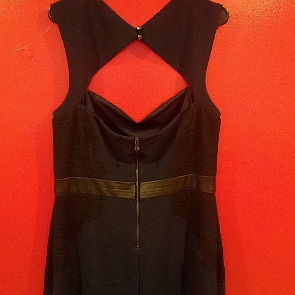 Navy Blue/ Black cocktail Dress - Picture 2 of 7